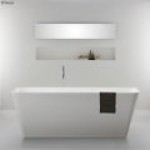 HIGH RISE Matte White Stone